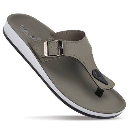 Olive Breeze Comfort Flip-Flops